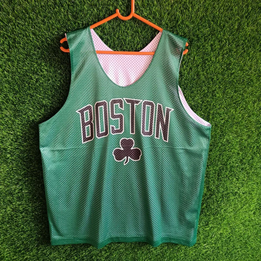 NBA BOSTON (Oversized Sleeveless Basketball T Shirt or jersey unisex)