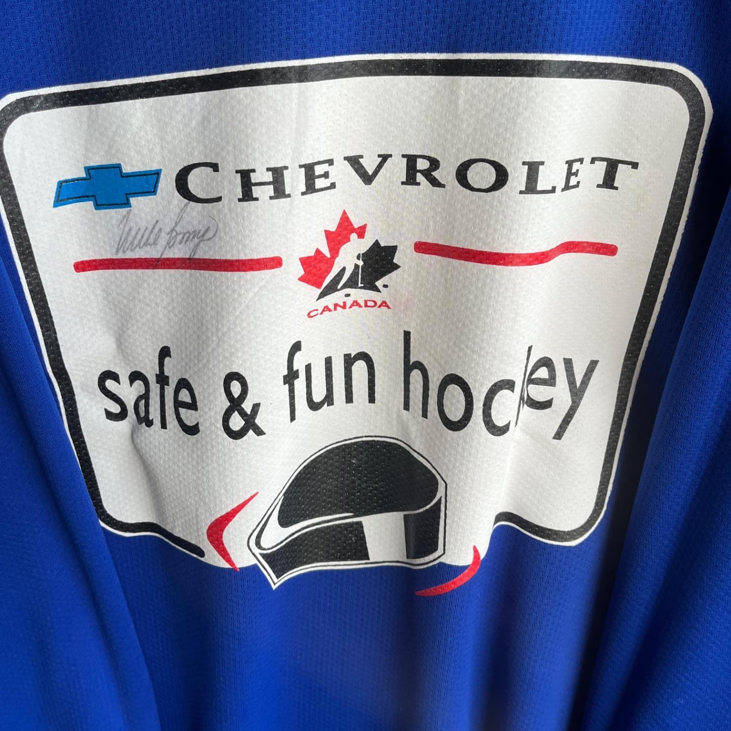 Ice Hockey Jersey Chevrolet (Oversized Full  Sleeve Ice hockey T Shirt or jersey unisex) - Thrift Wallet
