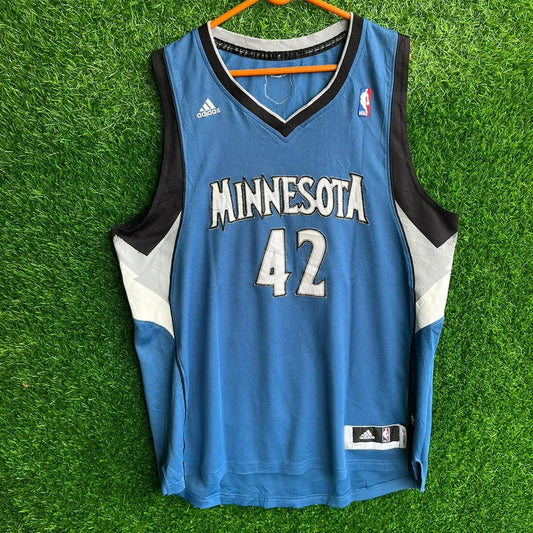 NBA Minnesota 42 (Oversized Sleeveless Basketball T Shirt or jersey unisex)
