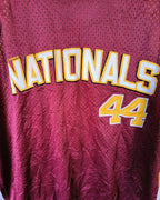 NBA Platinum fubu Nationals 44 (Oversized Sleeveless Basketball T Shirt or jersey unisex) - Thrift Wallet