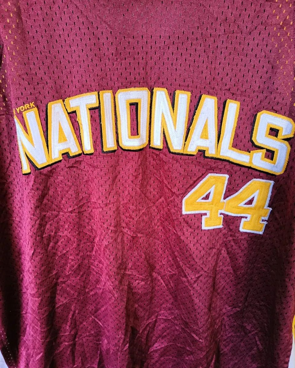 NBA Platinum fubu Nationals 44 (Oversized Sleeveless Basketball T Shirt or jersey unisex) - Thrift Wallet