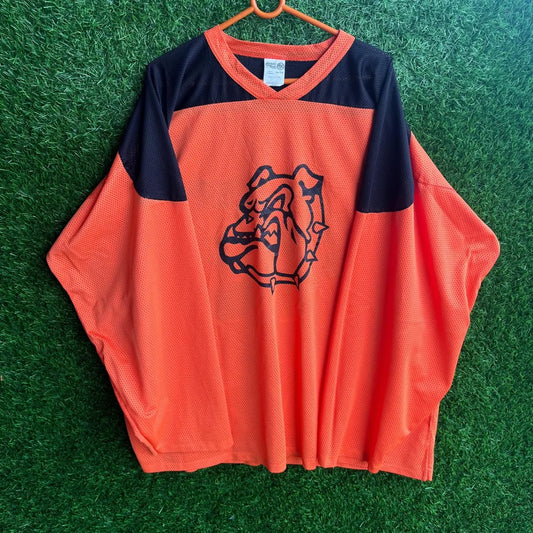Ice Hockey Jersey Bulldog 43 (Oversized Full  Sleeve Ice hockey T Shirt or jersey unisex)
