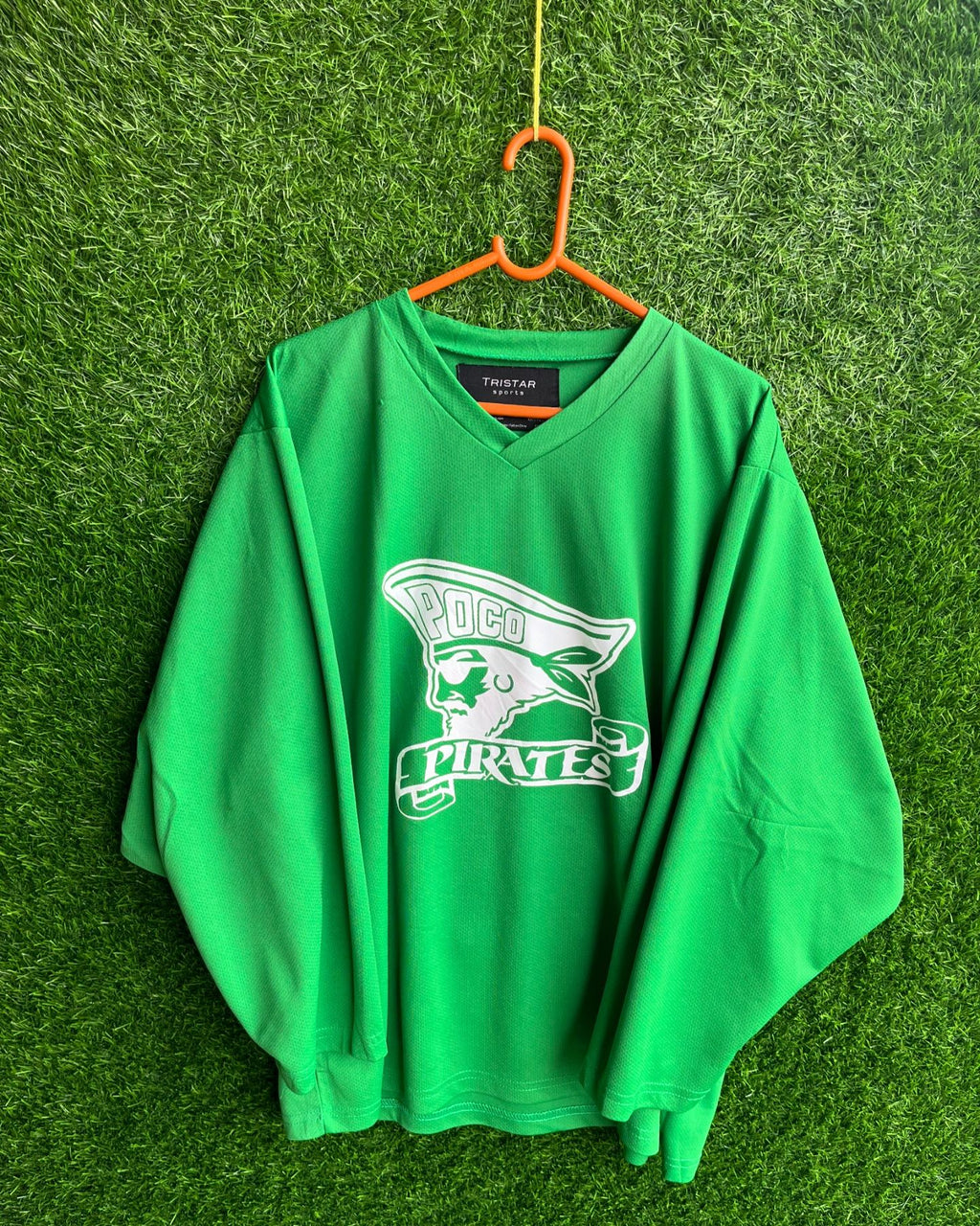 Ice Hockey Jersey Pirates (Oversized Full  Sleeve Ice hockey T Shirt or jersey unisex) - Thrift Wallet