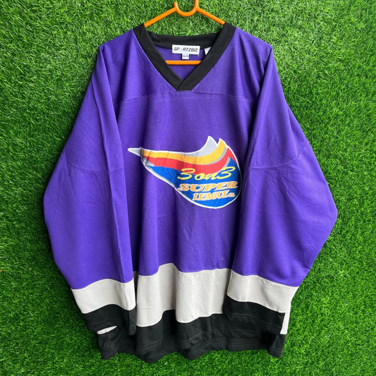 Ice Hockey Jersey 3 on 3 (Oversized Full  Sleeve Ice hockey T Shirt or jersey unisex)