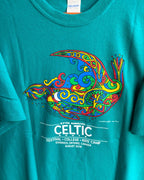 Oversized Celtics (Oversized half sleeve T-shirt) - Thrift Wallet