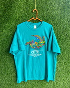 Oversized Celtics (Oversized half sleeve T-shirt) - Thrift Wallet