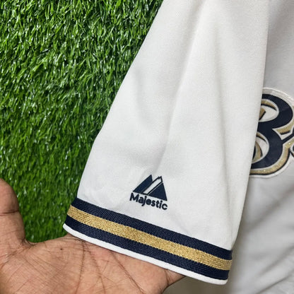 MLB Brewers Braun 8 (Oversized Half sleeve Shirt or jersey unisex)