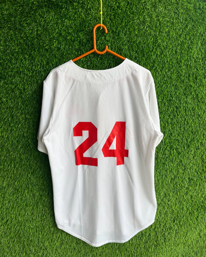 MLB Indians 24 (Oversized Half sleeve Shirt or jersey unisex)