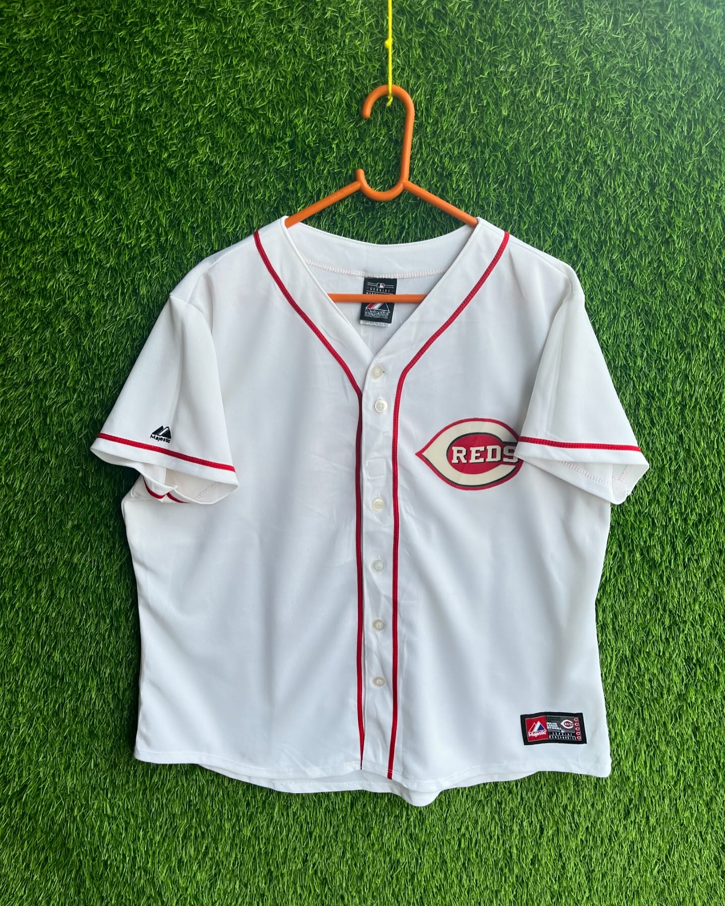 MLB Red C Votto 19 (Oversized Half sleeve Shirt or jersey unisex) - Thrift Wallet
