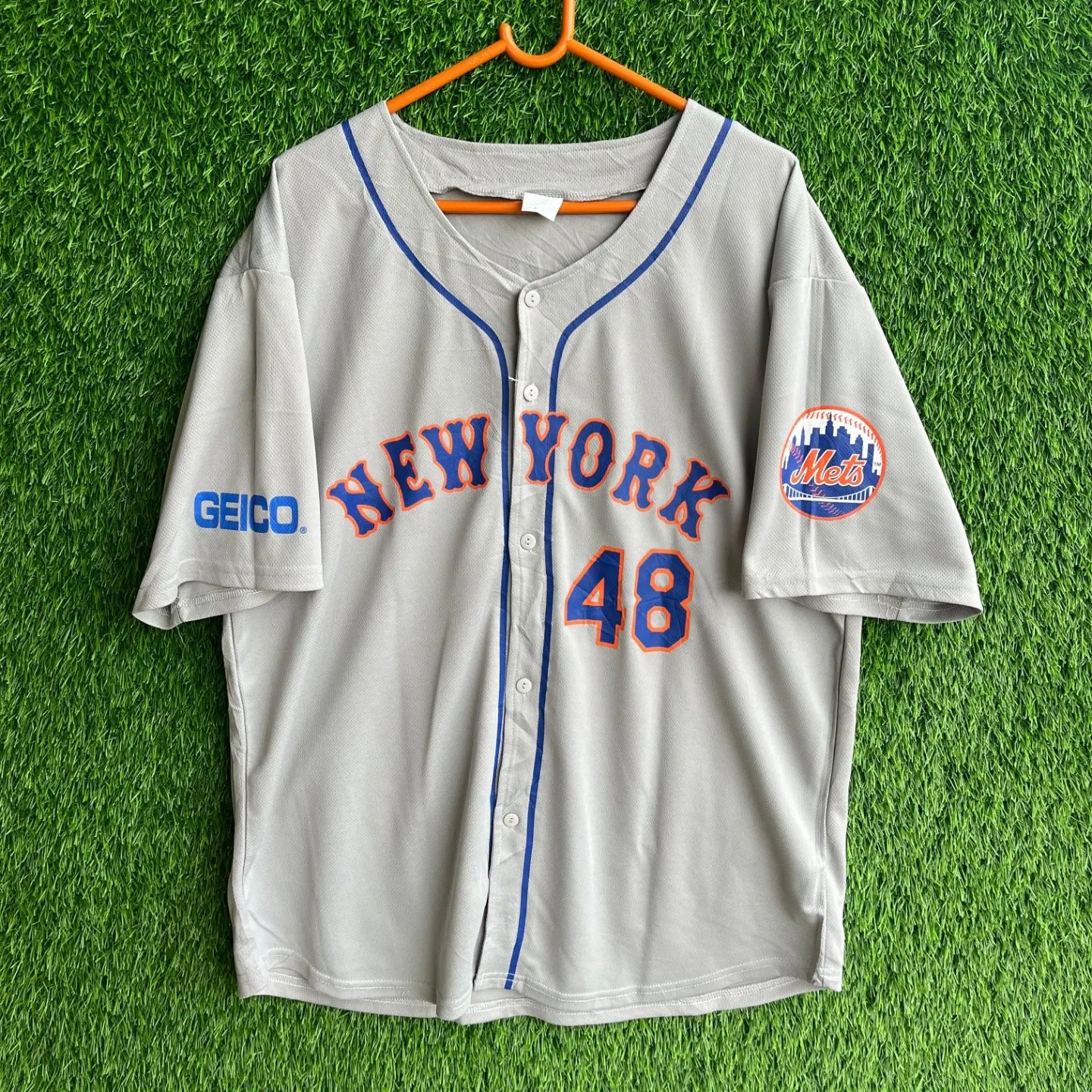 MLB Mets Newyork Degrom 48 (Oversized Half sleeve Shirt or jersey unisex)