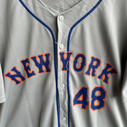 MLB Mets Newyork Degrom 48 (Oversized Half sleeve Shirt or jersey unisex)