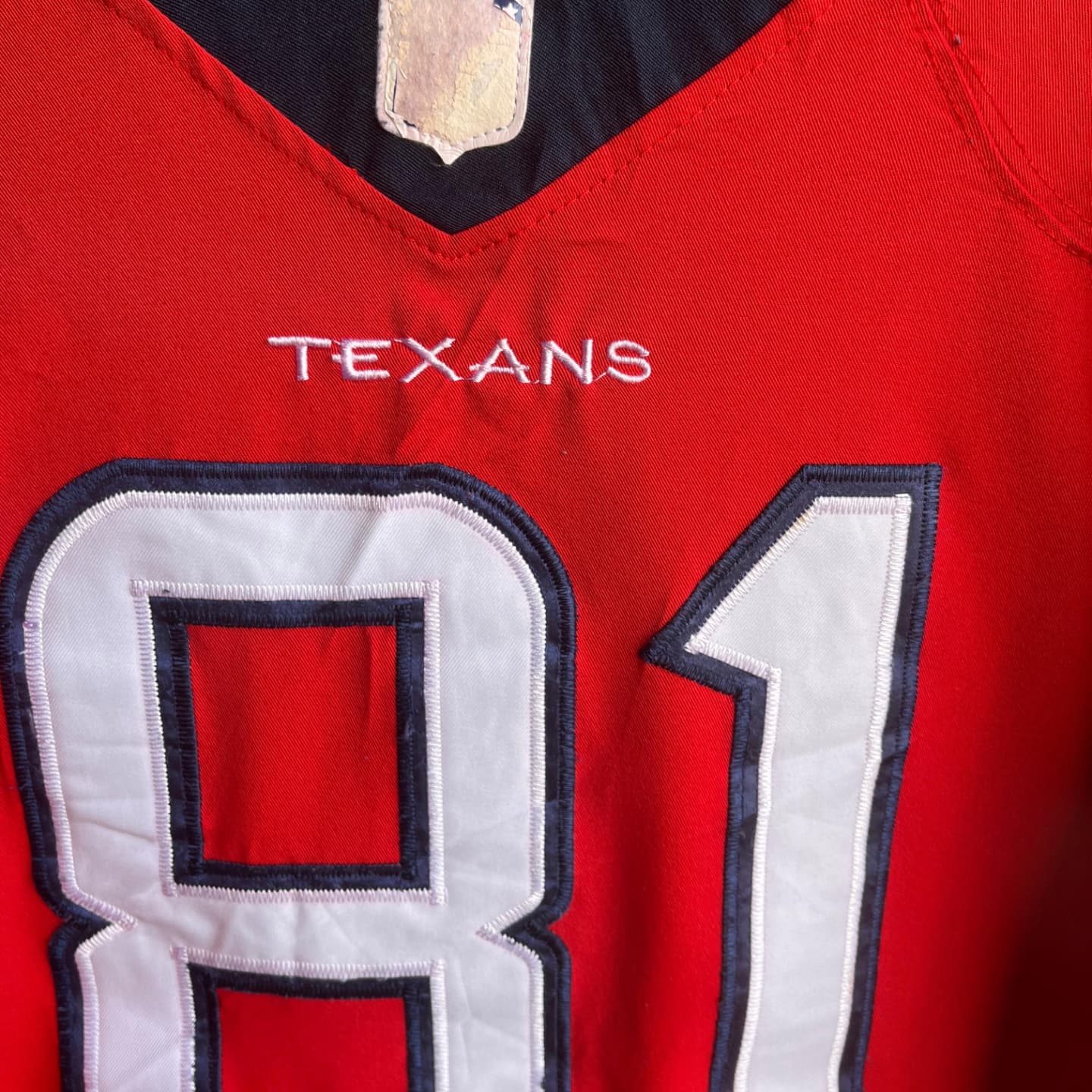 NFL Texans 81 (Oversized Half sleeve T Shirt or jersey unisex)