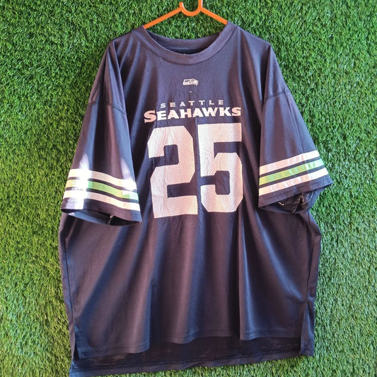 NFL Seattle Seahawks Sherman 25 (Oversized Half sleeve T Shirt or jersey unisex)