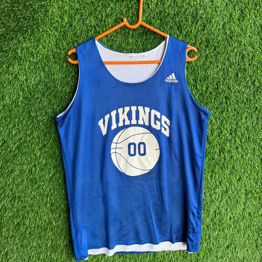 Reversible NBA Vikings 00 (Oversized Sleeveless Basketball T Shirt or jersey unisex)