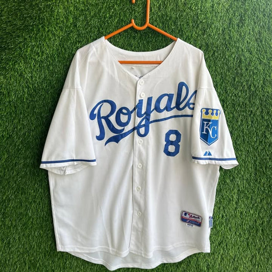 MLB Royal 8 (Oversized Half sleeve Shirt or jersey unisex)