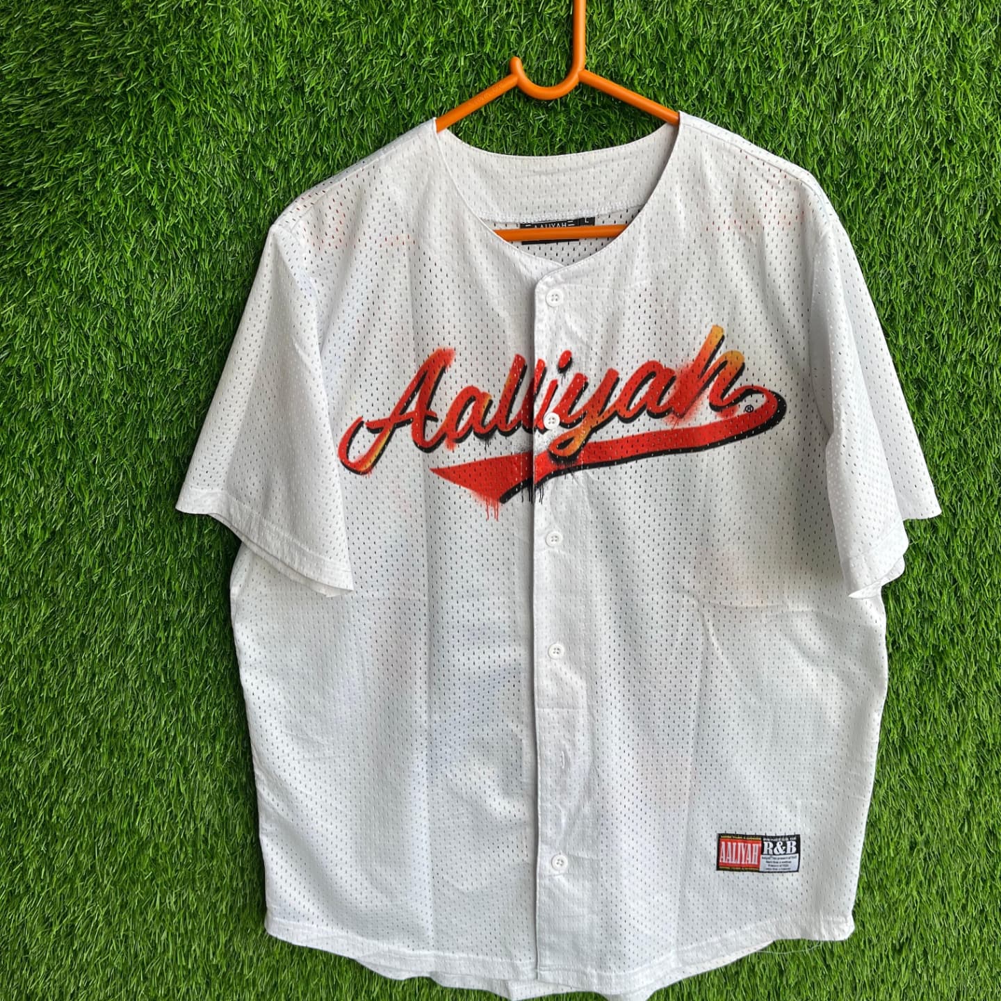MLB Aaliyah (Oversized Half sleeve Shirt or jersey unisex) - Thrift Wallet