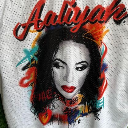 MLB Aaliyah (Oversized Half sleeve Shirt or jersey unisex)