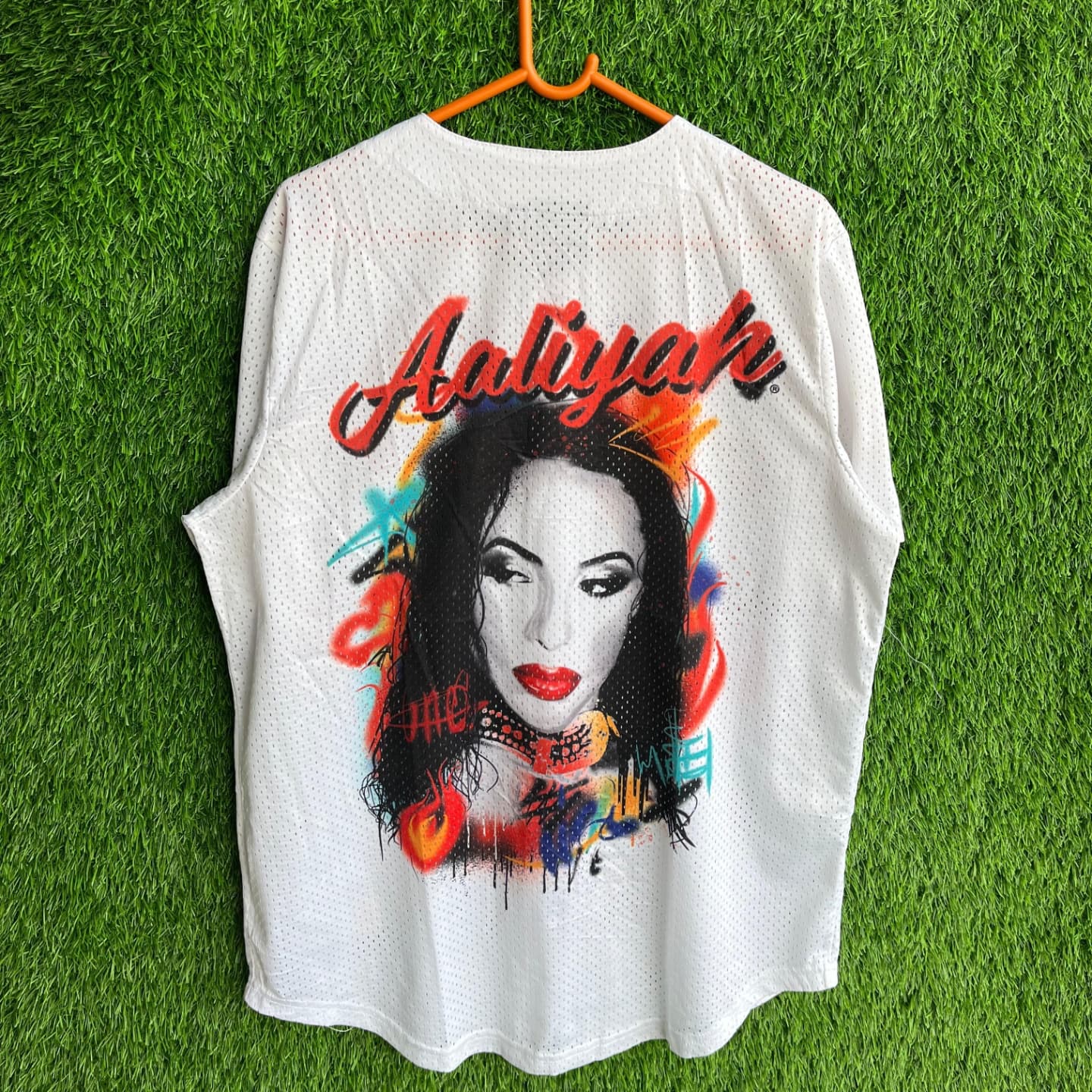 MLB Aaliyah (Oversized Half sleeve Shirt or jersey unisex)