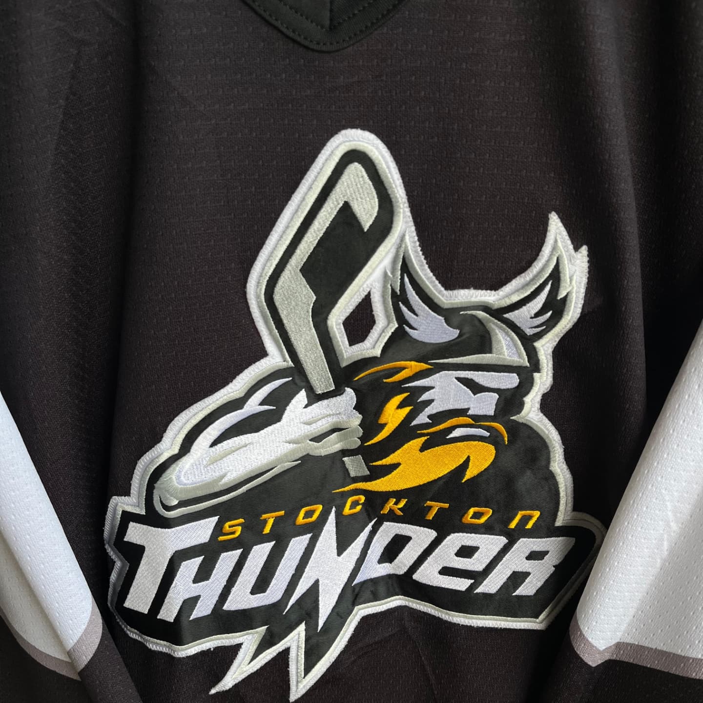 Ice Hockey Jersey Stockton Thunder (Oversized Full  Sleeve Ice hockey T Shirt or jersey unisex)