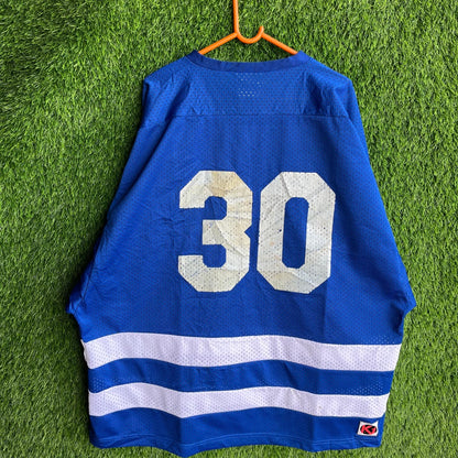 Ice Hockey Jersey Methwen Rangers 30 (Oversized Full  Sleeve Ice hockey T Shirt or jersey unisex)