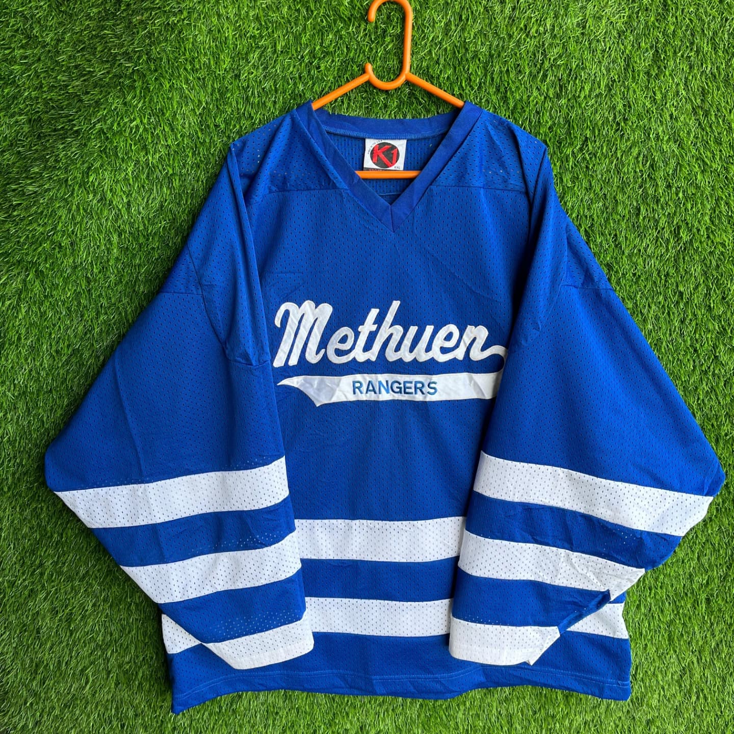 Ice Hockey Jersey Methwen Rangers 30 (Oversized Full  Sleeve Ice hockey T Shirt or jersey unisex)