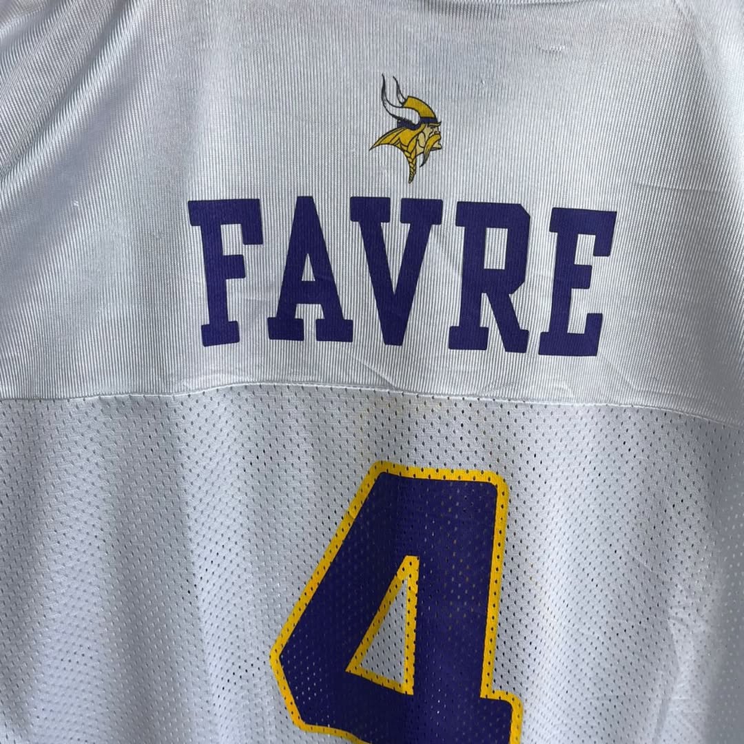 NFL Vikings Favre 4 (Oversized Half sleeve T Shirt or jersey unisex)