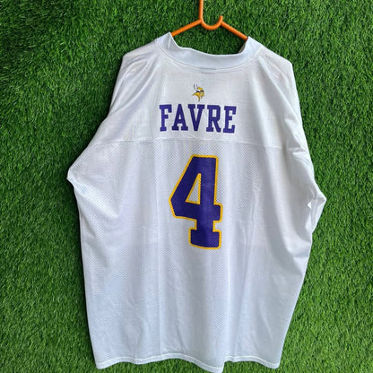 NFL Vikings Favre 4 (Oversized Half sleeve T Shirt or jersey unisex)