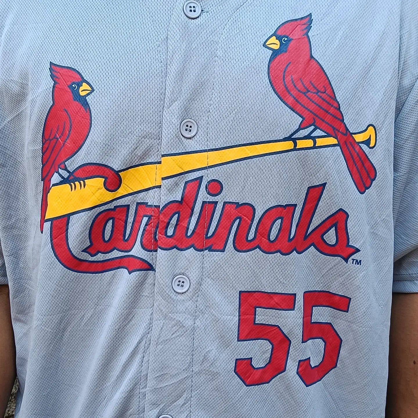 MLB Cardinal 55 (Oversized Half sleeve Shirt or jersey unisex)