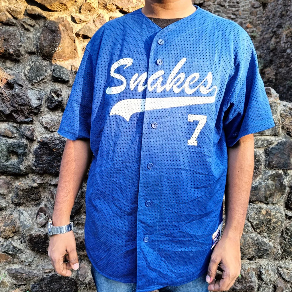 MLB Snakes 7 (Oversized Half sleeve Shirt or jersey unisex) - Thrift Wallet