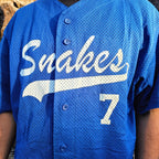 MLB Snakes 7 (Oversized Half sleeve Shirt or jersey unisex) - Thrift Wallet