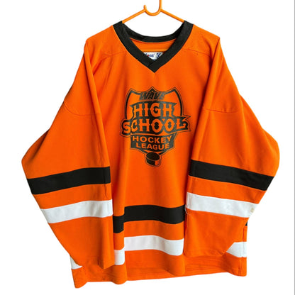 Ice Hockey Jersey wave High school 91 (Oversized Full  Sleeve Ice hockey T Shirt or jersey unisex)