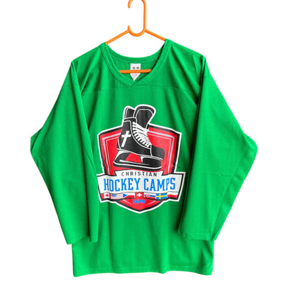 Ice Hockey Jersey Hockey camps (Oversized Full Sleeve Ice hockey T Shirt or jersey unisex)