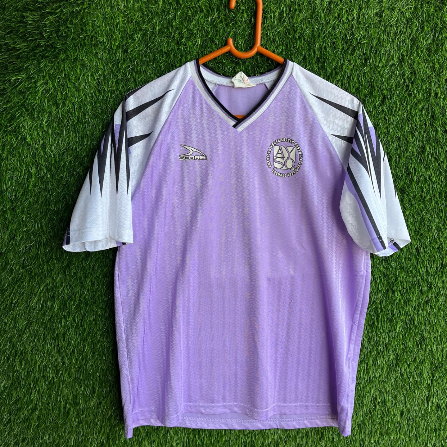 AYSO Football (Oversized Half sleeve T Shirt or jersey unisex) - Thrift Wallet