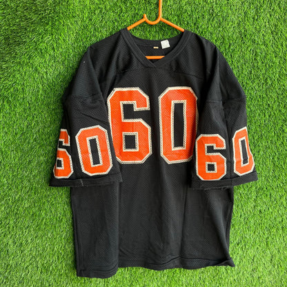 NFL black 60 (Oversized Half sleeve T Shirt or jersey unisex)