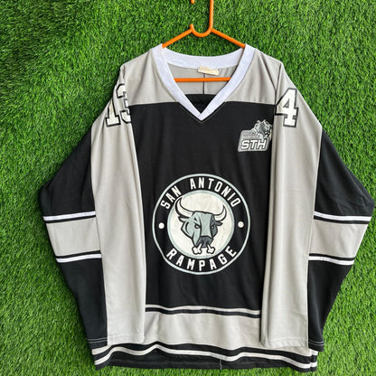 Ice Hockey Jersey San Antonio Rampage (Oversized Full Sleeve Ice hockey T Shirt or jersey unisex)