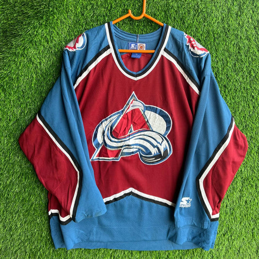 Ice Hockey Jersey  Avalanche (Oversized Full Sleeve Ice hockey T Shirt or jersey unisex)