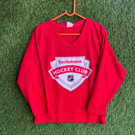 Hockey Club Scotiabank (Oversized Full Sleeve Ice hockey T Shirt or jersey unisex)