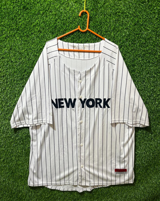 MLB New York (Oversized Half sleeve Shirt or jersey unisex)