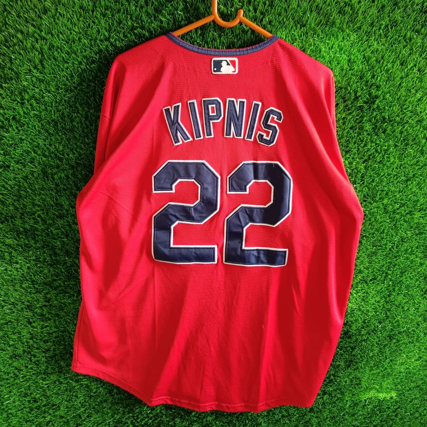 MLB Indians Kipnis 22 (Oversized Half sleeve Shirt or jersey unisex)