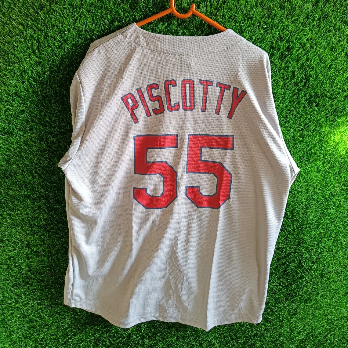 MLB  Cardinals Piscotty 55 (Oversized Half sleeve Shirt or jersey unisex) - Thrift Wallet