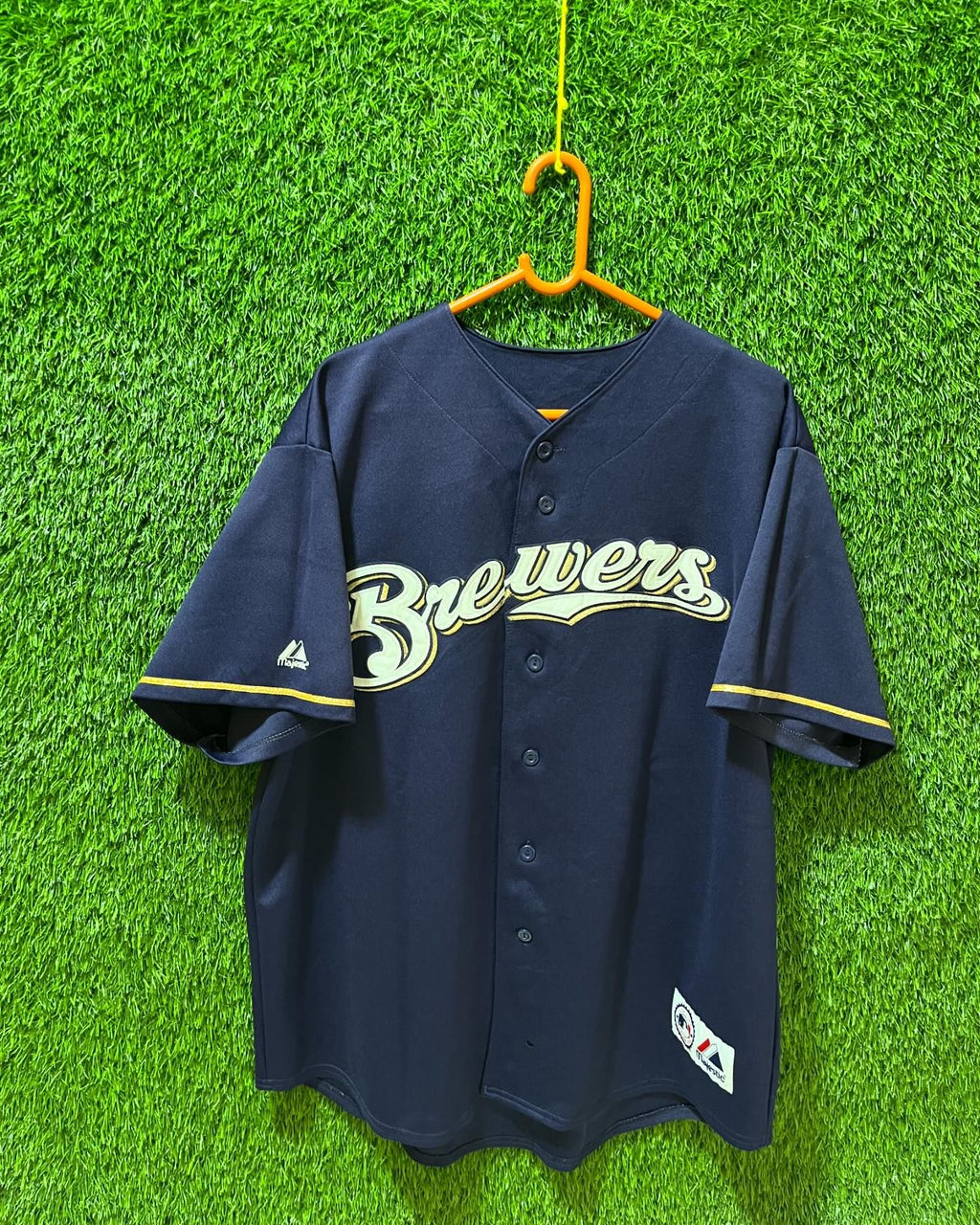 MLB Brewers Sheets 15 (Oversized Half sleeve Shirt or jersey unisex) - Thrift Wallet