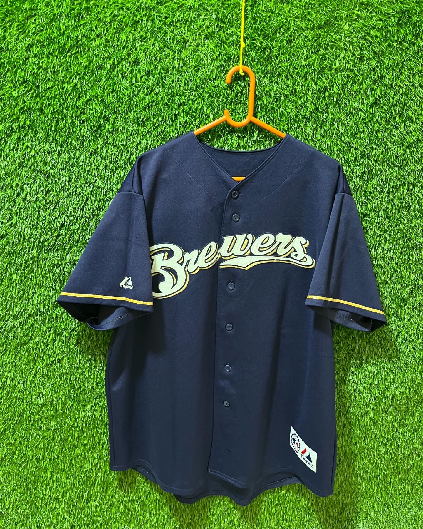 MLB Brewers Sheets 15 (Oversized Half sleeve Shirt or jersey unisex) - Thrift Wallet