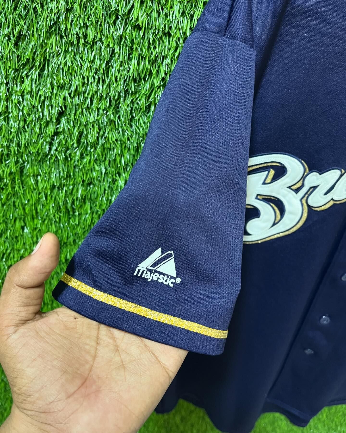 MLB Brewers Sheets 15 (Oversized Half sleeve Shirt or jersey unisex) - Thrift Wallet