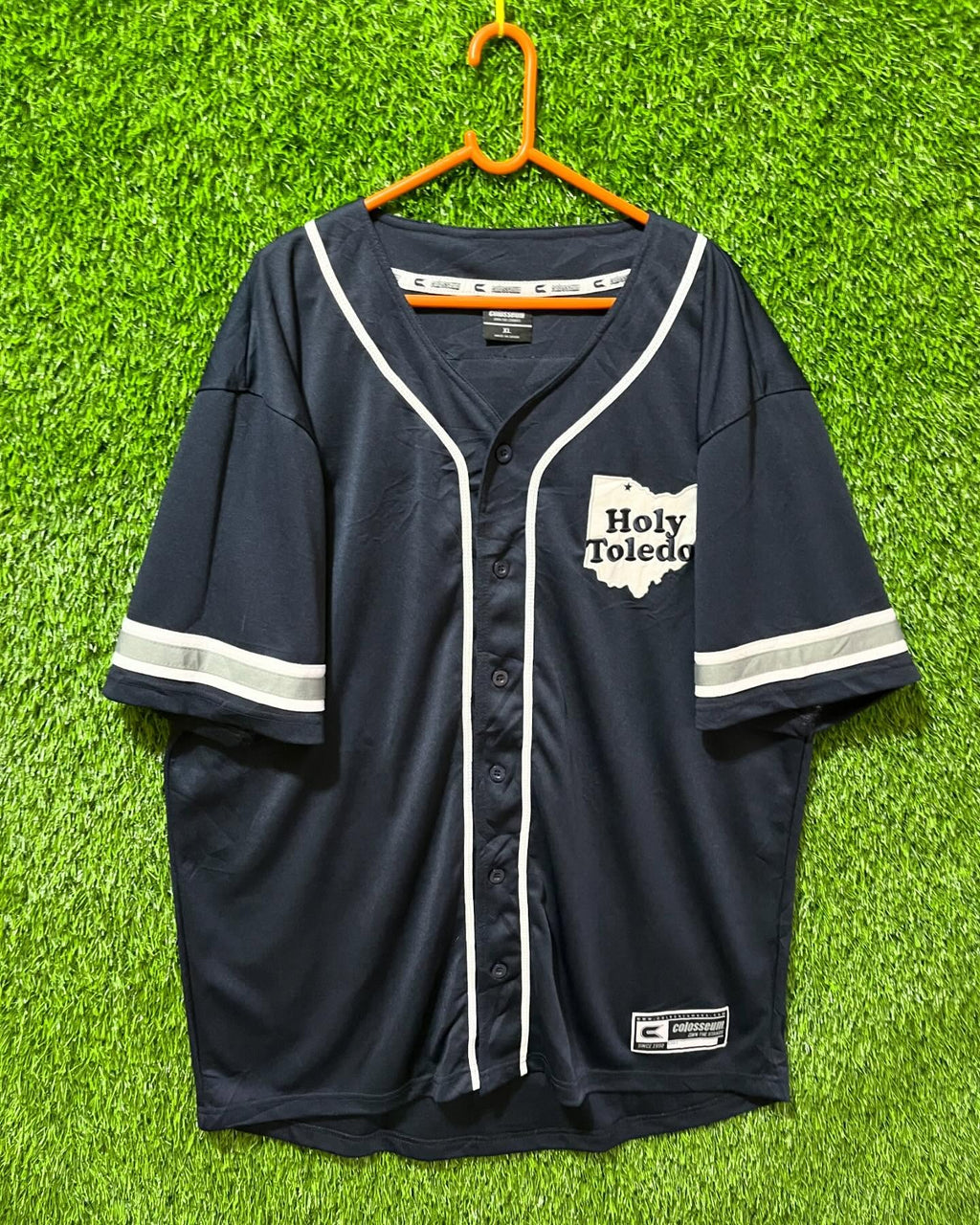 MLB Holy Toledo (Oversized Half sleeve Shirt or jersey unisex) - Thrift Wallet