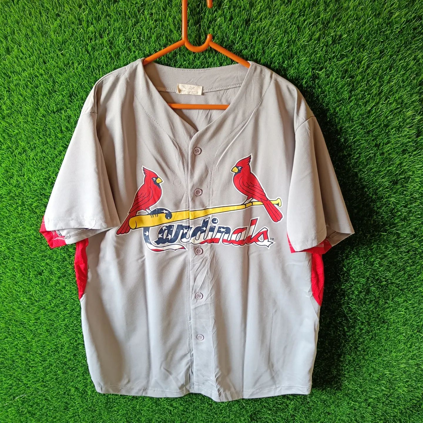 MLB Cardinals (Oversized Half sleeve Shirt or jersey unisex) - Thrift Wallet