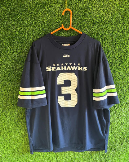 NFL Seattle Seahawks Wilson 03 (Oversized Half sleeve T Shirt or jersey unisex)