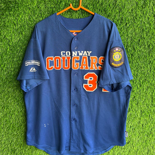 MLB cougars 34 (Oversized Half sleeve Shirt or jersey unisex)