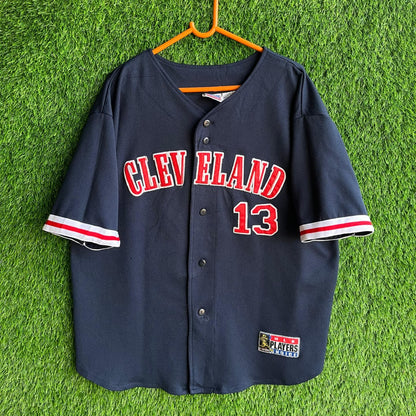 MLB Cleveland 13 (Oversized Half sleeve Shirt or jersey unisex)