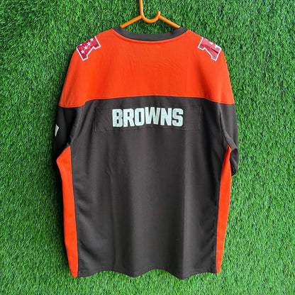 NFL browns (Oversized Half sleeve T Shirt or jersey unisex)