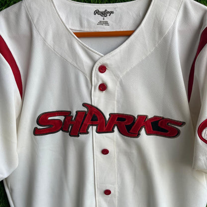 MLB Sharks (Oversized Half sleeve Shirt or jersey unisex)